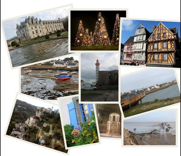 francia collage foto