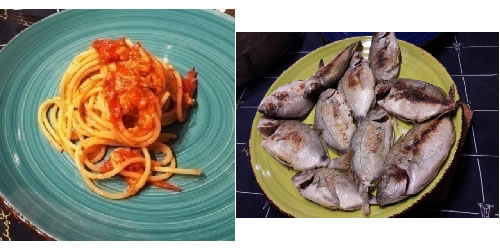 grecia albania spaghetti pesci