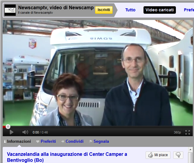 newscamptv intervista vacanzelandia