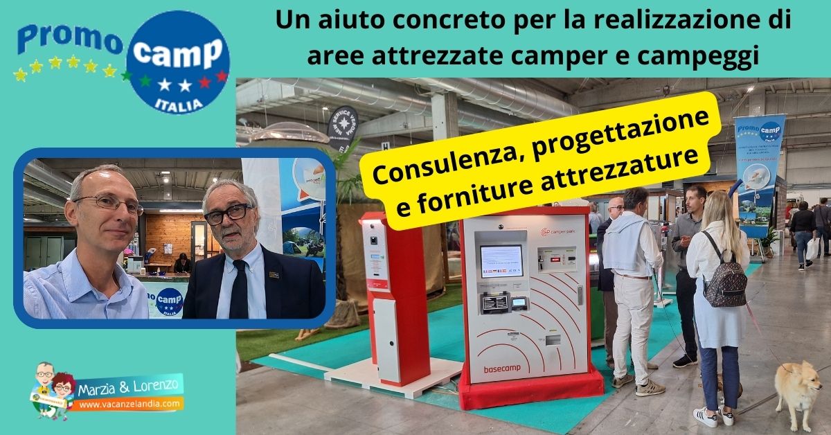 promocamp italia attrezzature per aree attrezzate camper