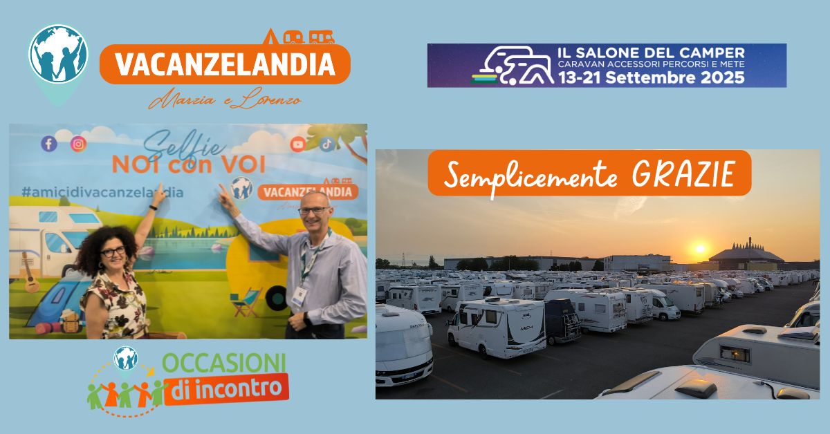 vacanzelandia al Salone del Camper 2025 DEF