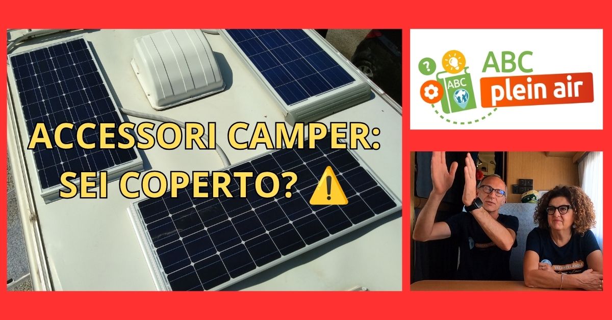 accessori camper sei coperto
