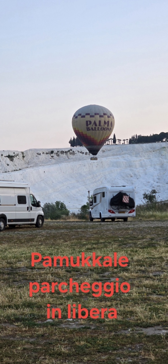 Pamukkale parcheggio