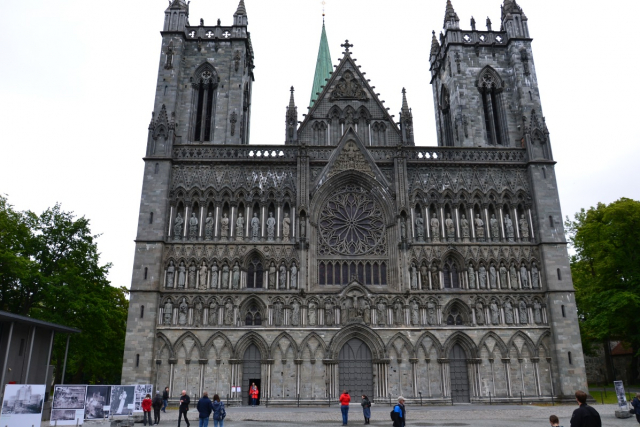 Trondheim cattedrale gotica
