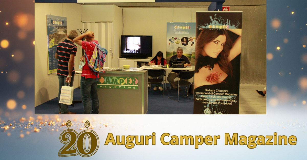 Auguri Campermagazine 20anni