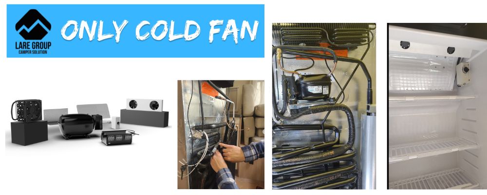 kit trasformazione frigorifero quadrivalente only cold fan lare group 02