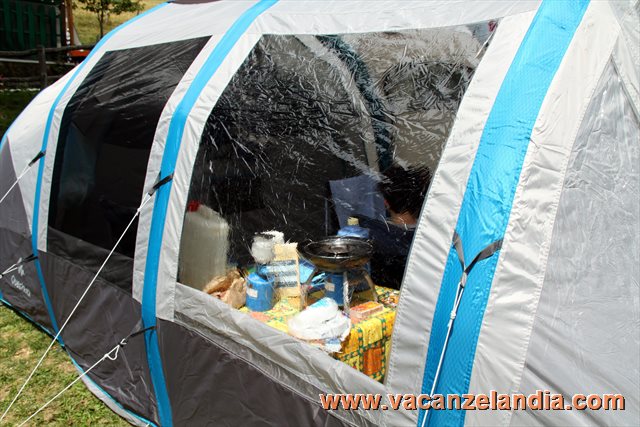 tenda quechua air seconds family 63 xl test prova cucina